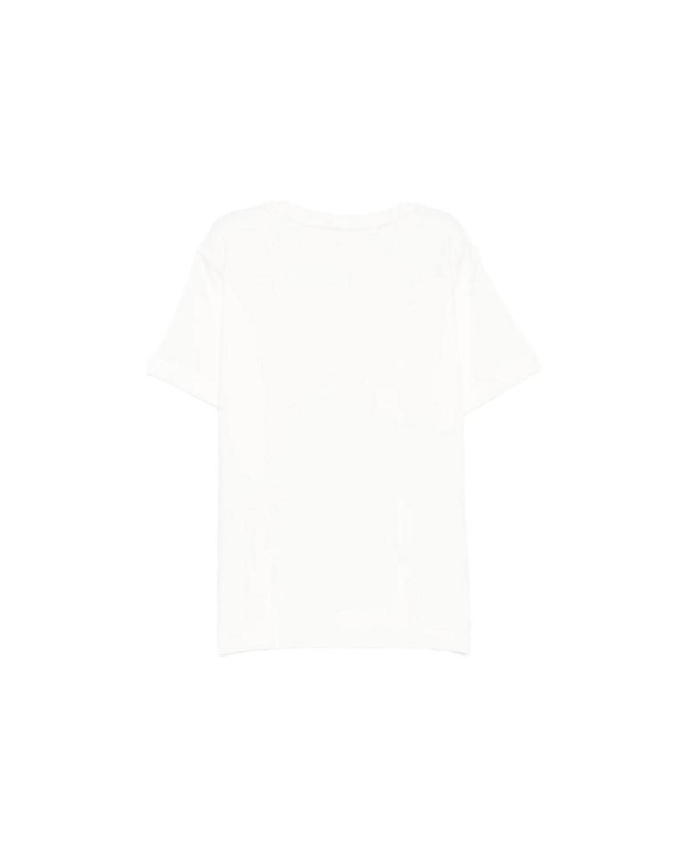 Elisabetta Franchi La Mia Bambina T-shirt Avorio con Logo per Neonate