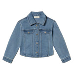 Twinset Kids Giubbino in Denim per Bambine e Neonate