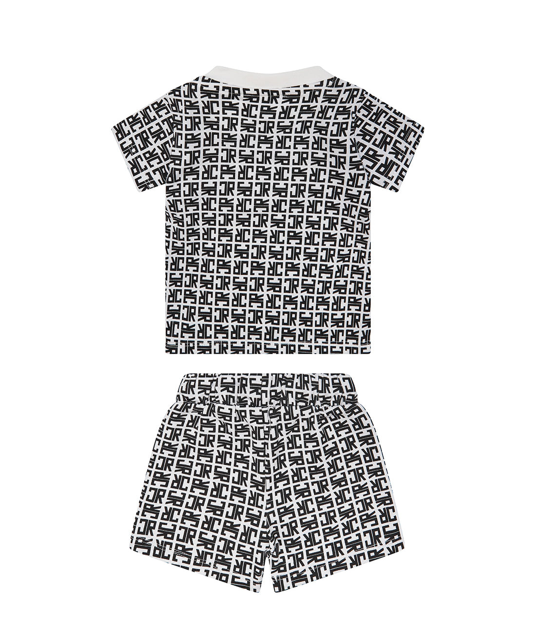 John Richmond Kids Completo con Logo All-Over per Neonati