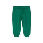 Moschino Kids Pantaloni in Tuta Verdi con Teddy Bear per Neonati (retro)