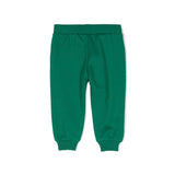 Moschino Kids Pantaloni in Tuta Verdi con Teddy Bear per Neonati (retro)