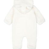 Moschino Kids Eschimo Panna con Teddy Bear Per Neonati (retro)