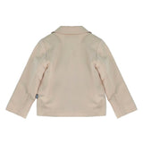 Daniele Alessandrini Kids Giacca Beige con Tasche per Neonati