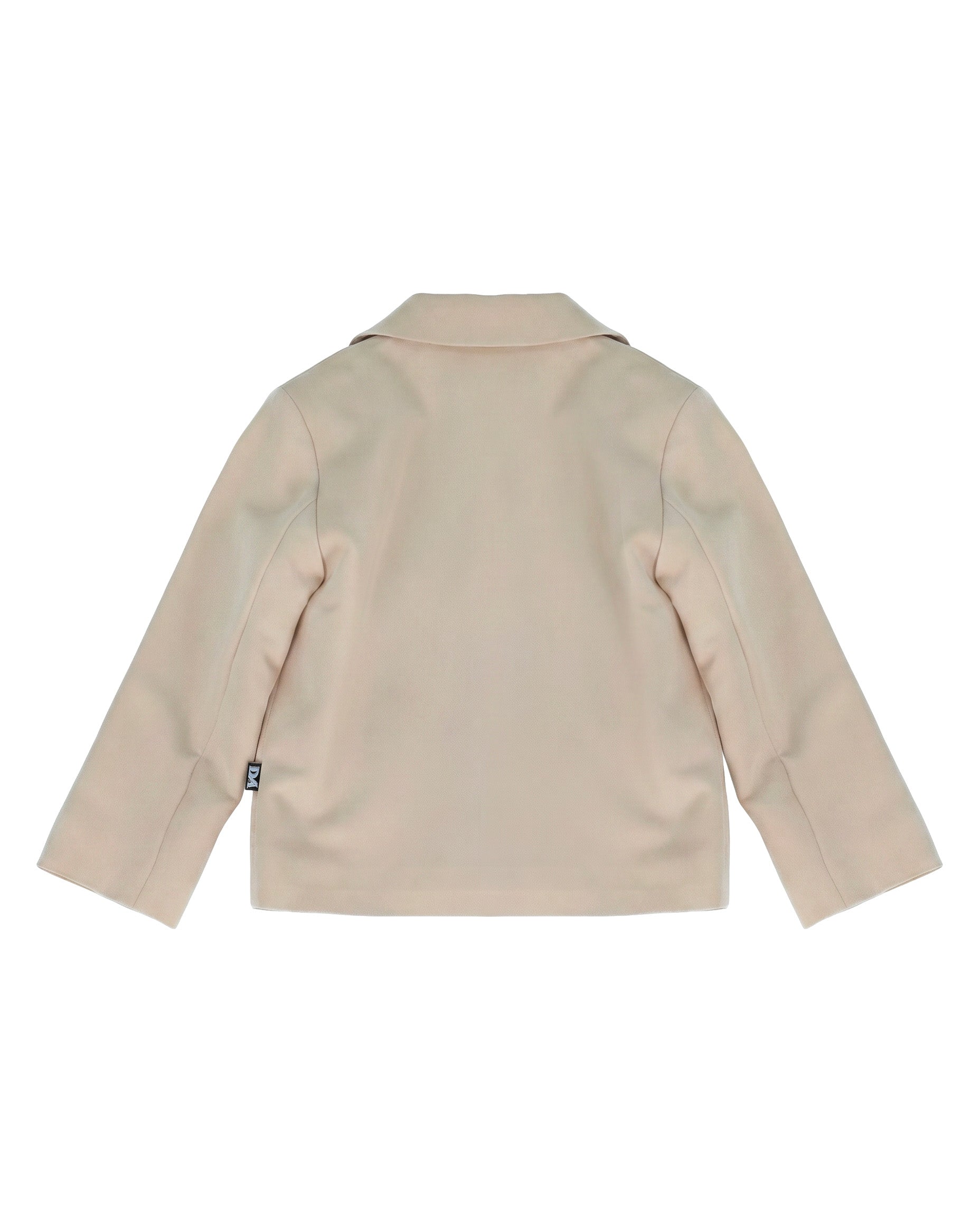 Daniele Alessandrini Kids Giacca Beige con Tasche per Neonati