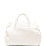 Elisabetta Franchi La Mia Bambina Borsa Mamma Panna con Logo