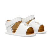 Elisabetta Franchi La Mia Bambina Bianco/Oro con Logo per Neonate