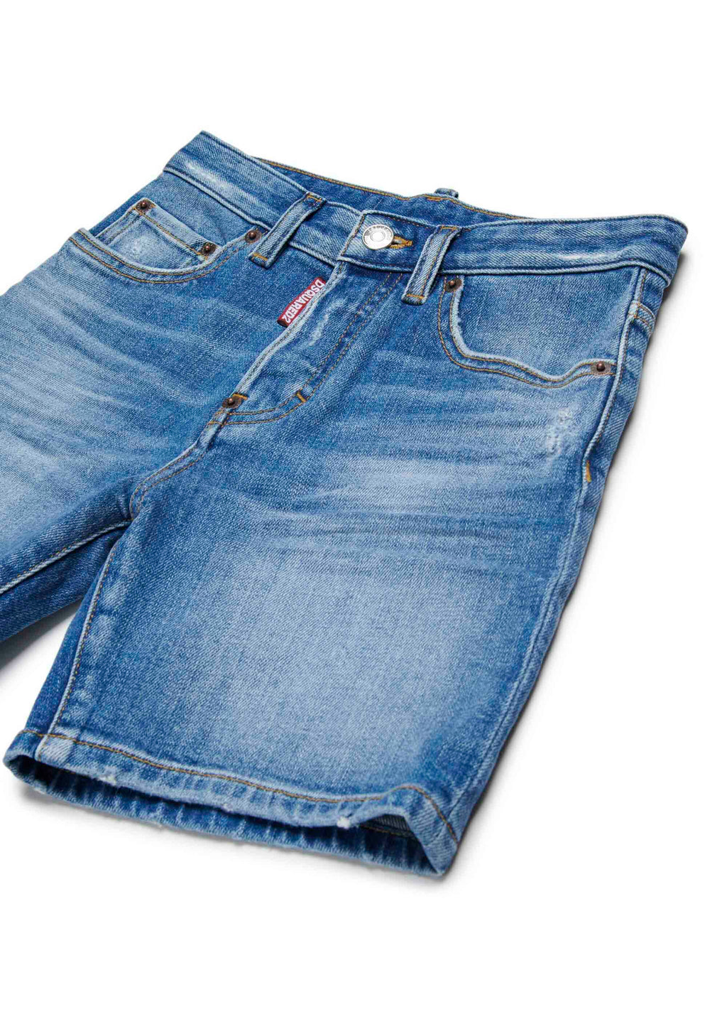 Dsquared2 Kids Bermuda Denim per Bambine