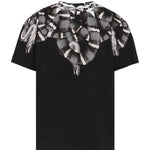 Marcelo Burlon County of Milan Kids T-Shirt Snake Nera per Bambini
