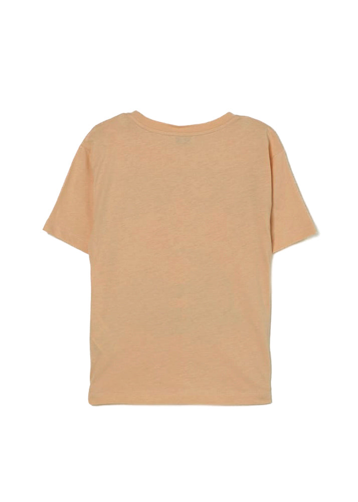 Pinko Kids T-shirt Sabbia con Stampa per Bambine