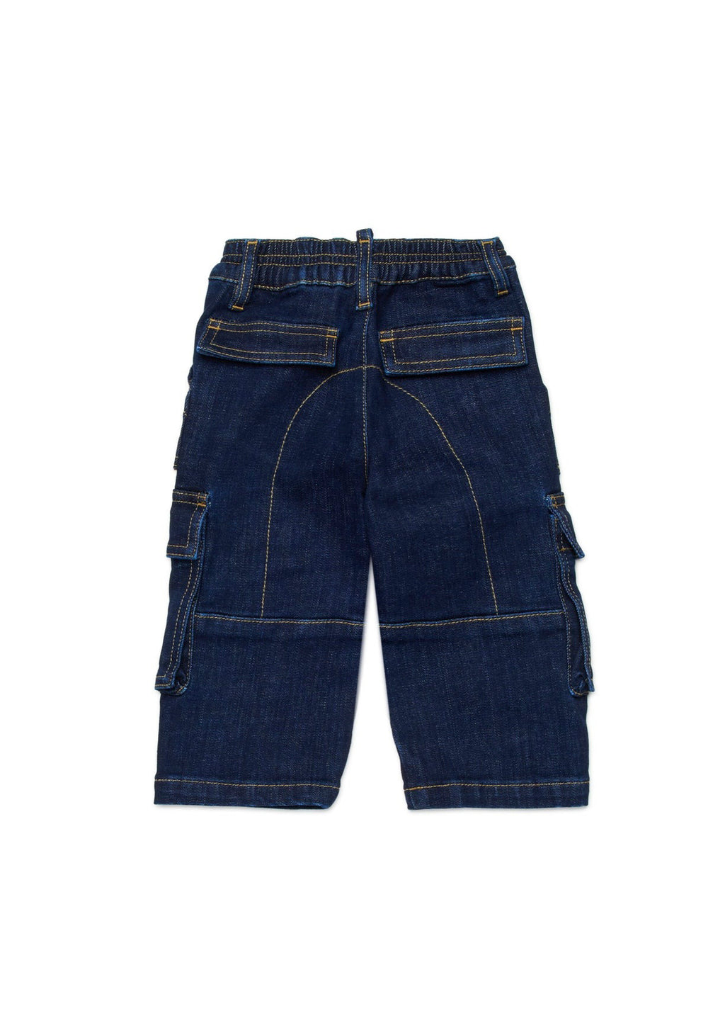 Dsquared Kids Pantaloni Denim Cargo ICON per Neonati