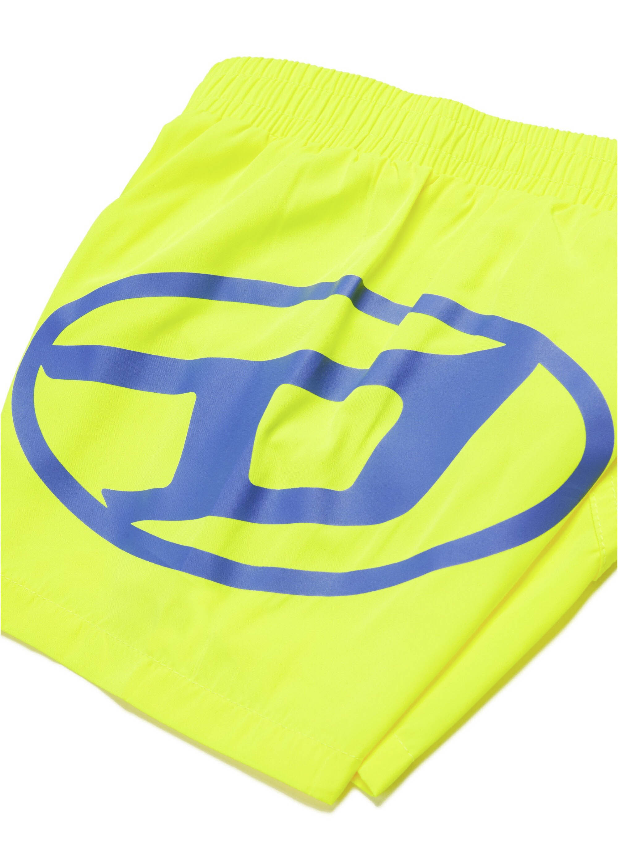Diesel Kids Costume Boxer Giallo Fluo con Oval D per Neonati