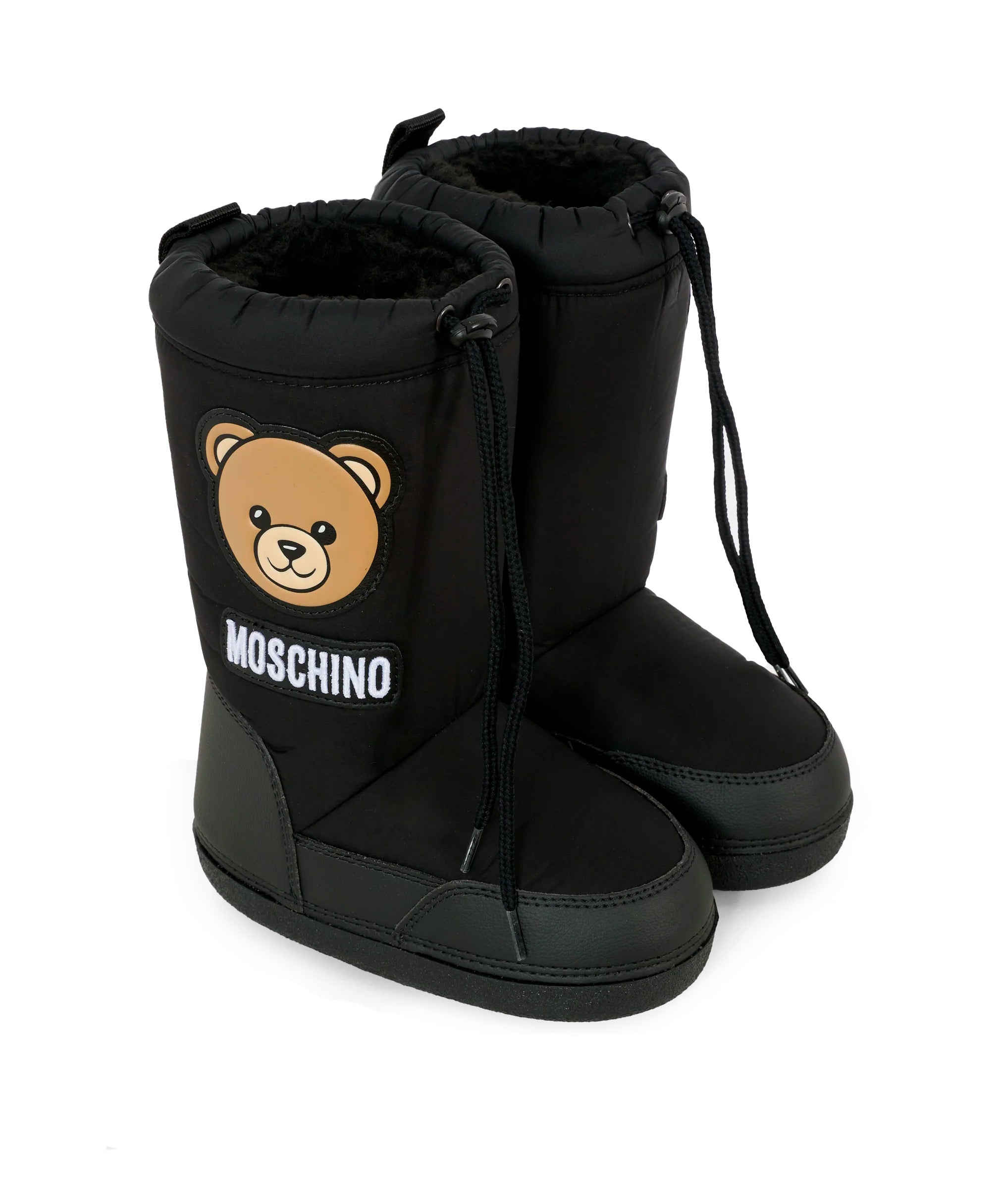 Moschino Kids Stivali Invernali con Logo Teddy per Bambine