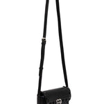 Pinko Kids Borsa a Tracolla Nera con Borchie per Bambine