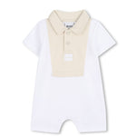 Boss Kids Tutina Bianco/Beige per Neonati