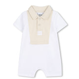 Boss Kids Tutina Bianco/Beige per Neonati
