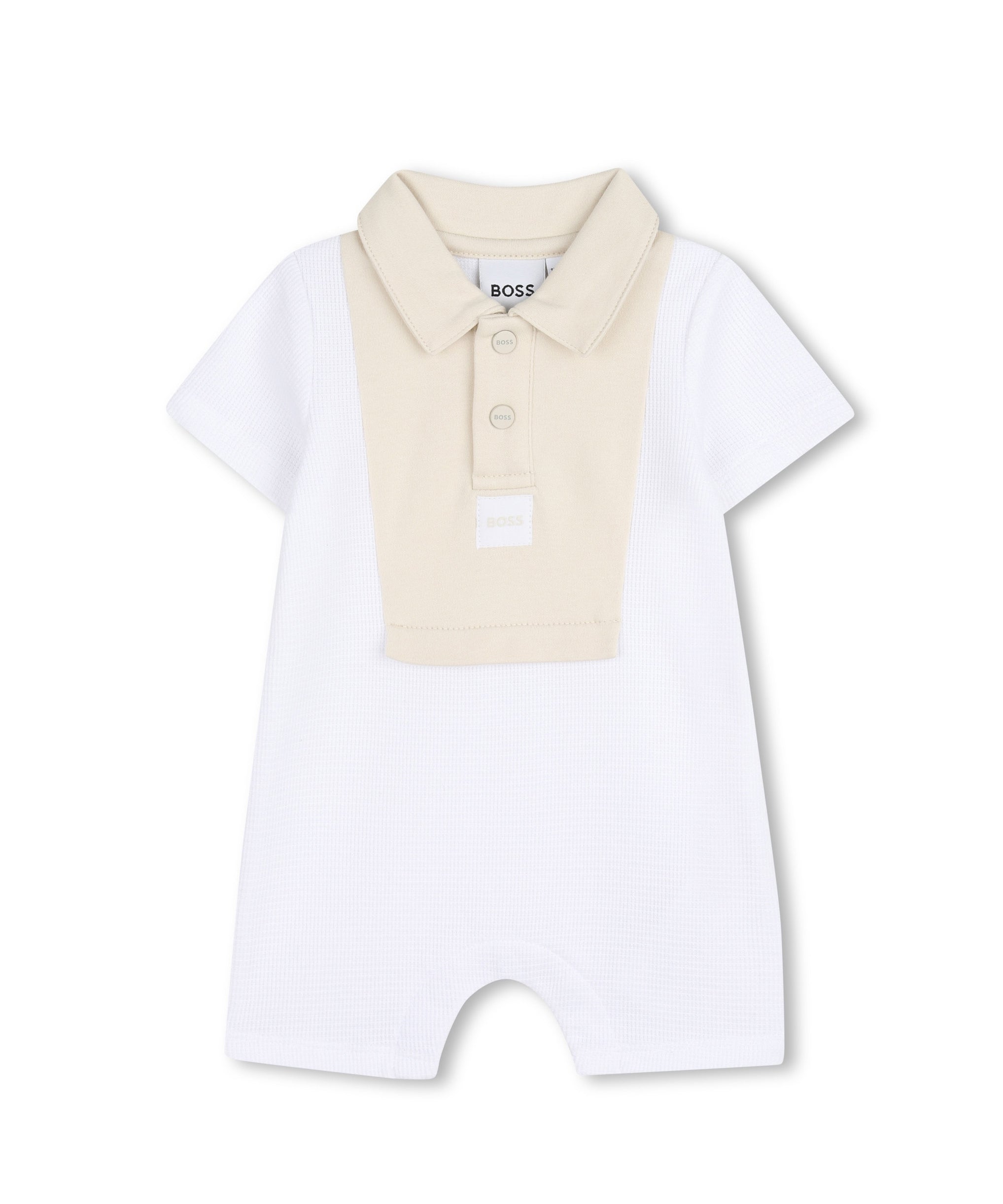 Boss Kids Tutina Bianco/Beige per Neonati