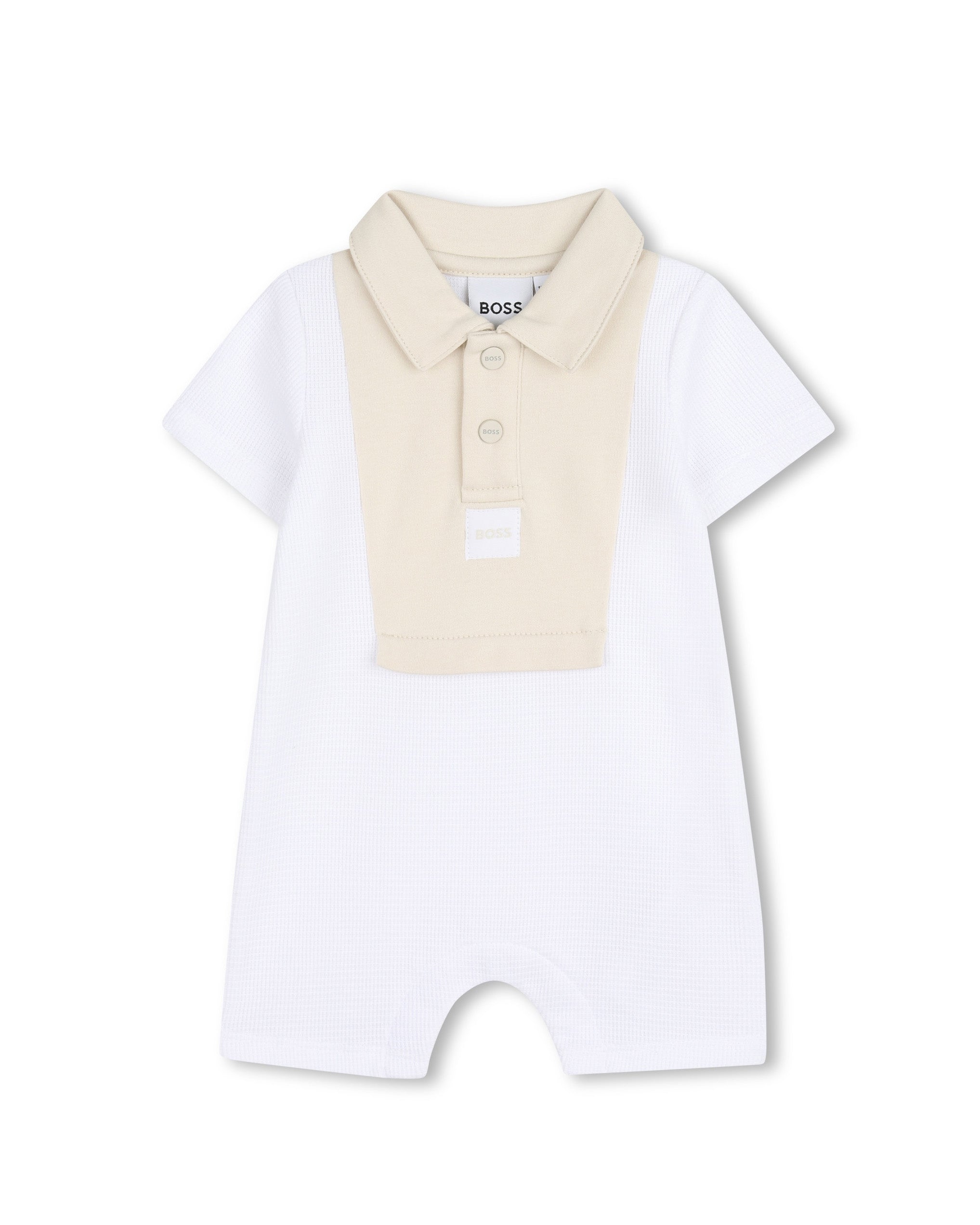 Boss Kids Tutina Bianco/Beige per Neonati