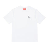 Diesel Kids T-shirt Bianca con Micro Oval D per Bambini