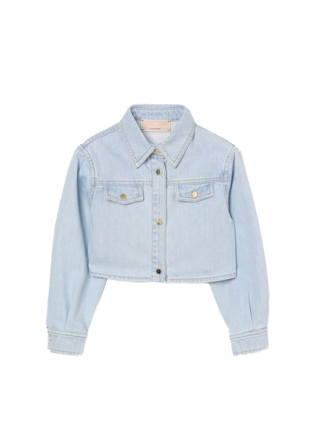Elisabetta Franchi La Mia Bambina Camicia Jeans per Bambine