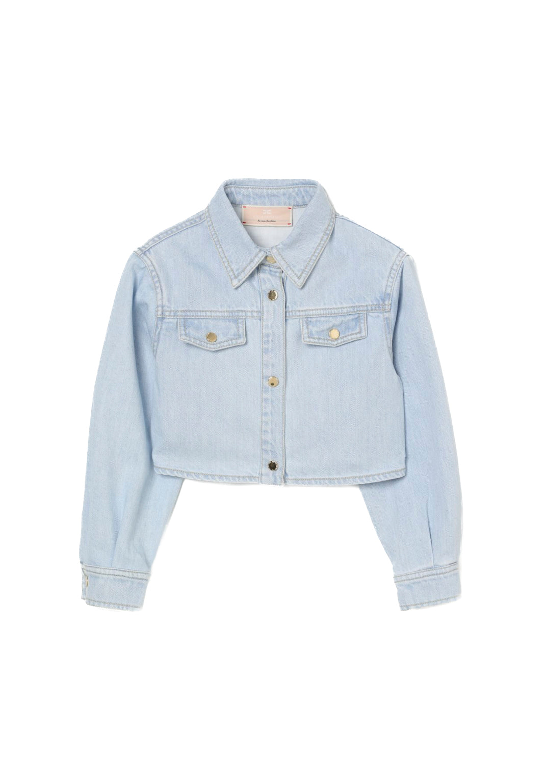 Elisabetta Franchi La Mia Bambina Camicia Jeans per Bambine