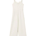 Twinset Kids Tuta Off-White Doppiopetto per Bambine