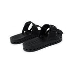 Sensi Kids Urban Sandalo Nero Doppia Fascia per Bambini (retro)