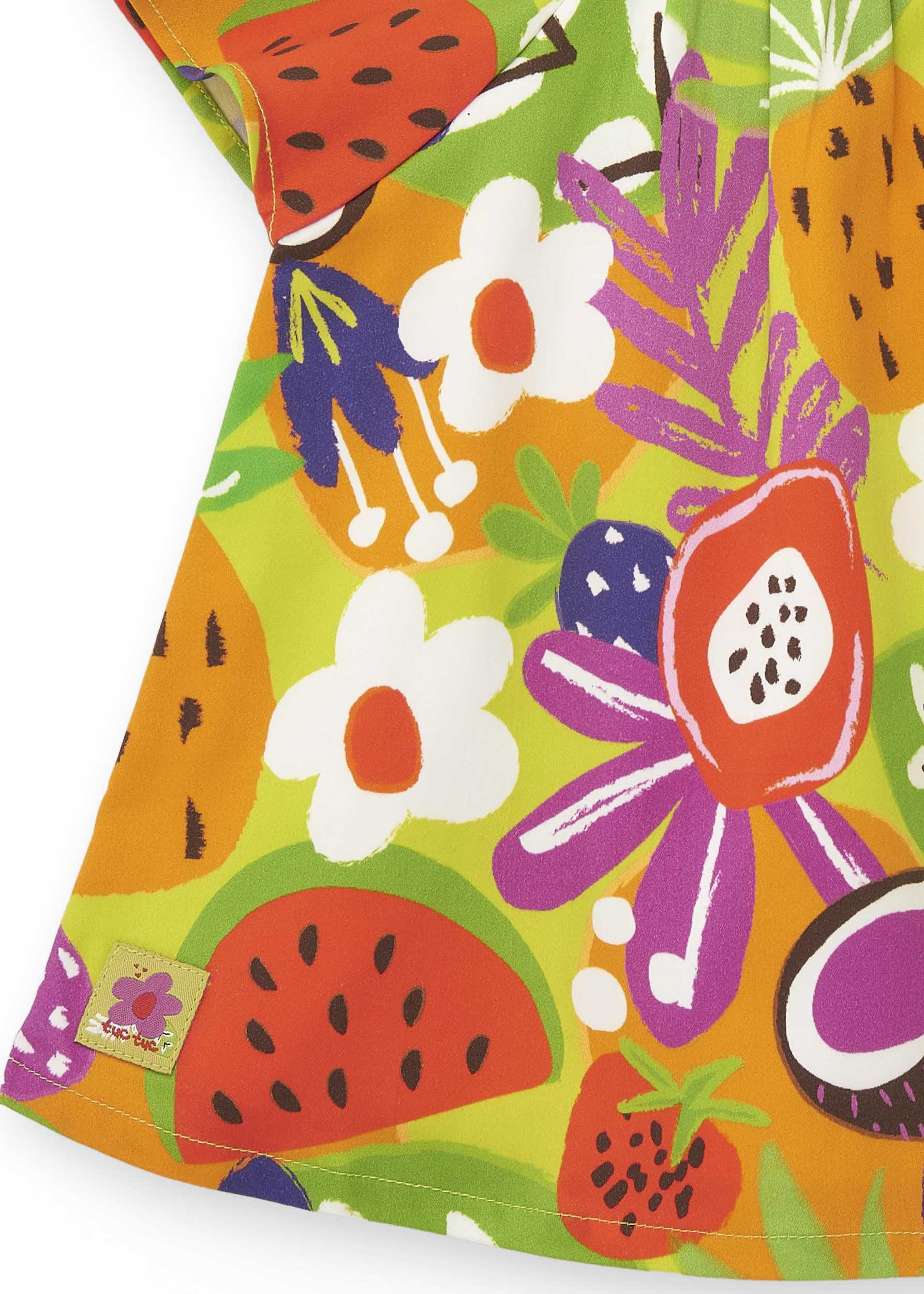 Tuc Tuc Abito Multicolor Fruit per Neonate