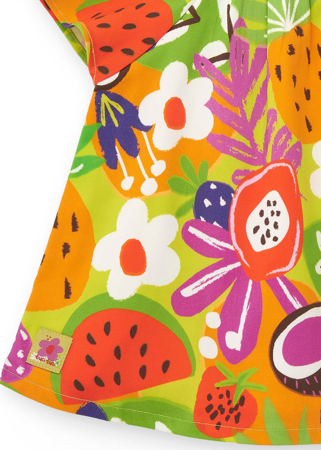Tuc Tuc Abito Multicolor Fruit per Neonate