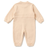 Elisabetta Franchi La Mia Bambina Tutina in Cotone Rosa Cipria per Neonate
