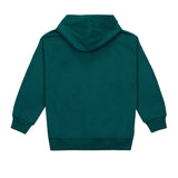 Iceberg Kids Felpa Verde con Cappuccio con Stampa (retro)