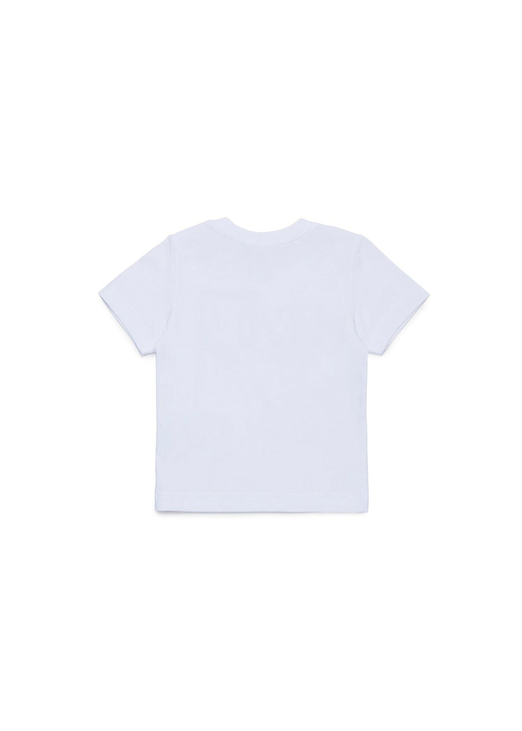Dsquared2 Kids White T-shirt with ICON Print for Newborns