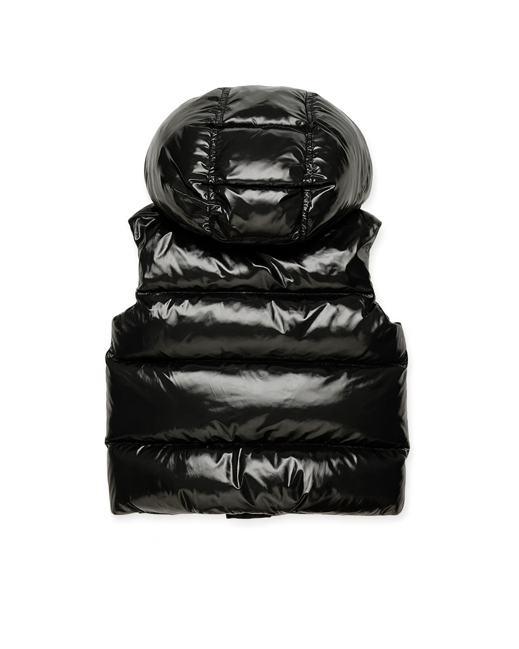 Dsquared2 Kids Giubbino Smanicato Puffer Nero per Neonati