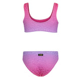 F**K Kids Costume a Fascia Fantasia Leopardato Viola Dissolvenza per Bambine