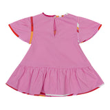 Emilio Pucci Kids Abito Rosa con Stampa per Neonate