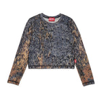 Diesel Kids T-shirt Fantasia Acid Rain per Bambine