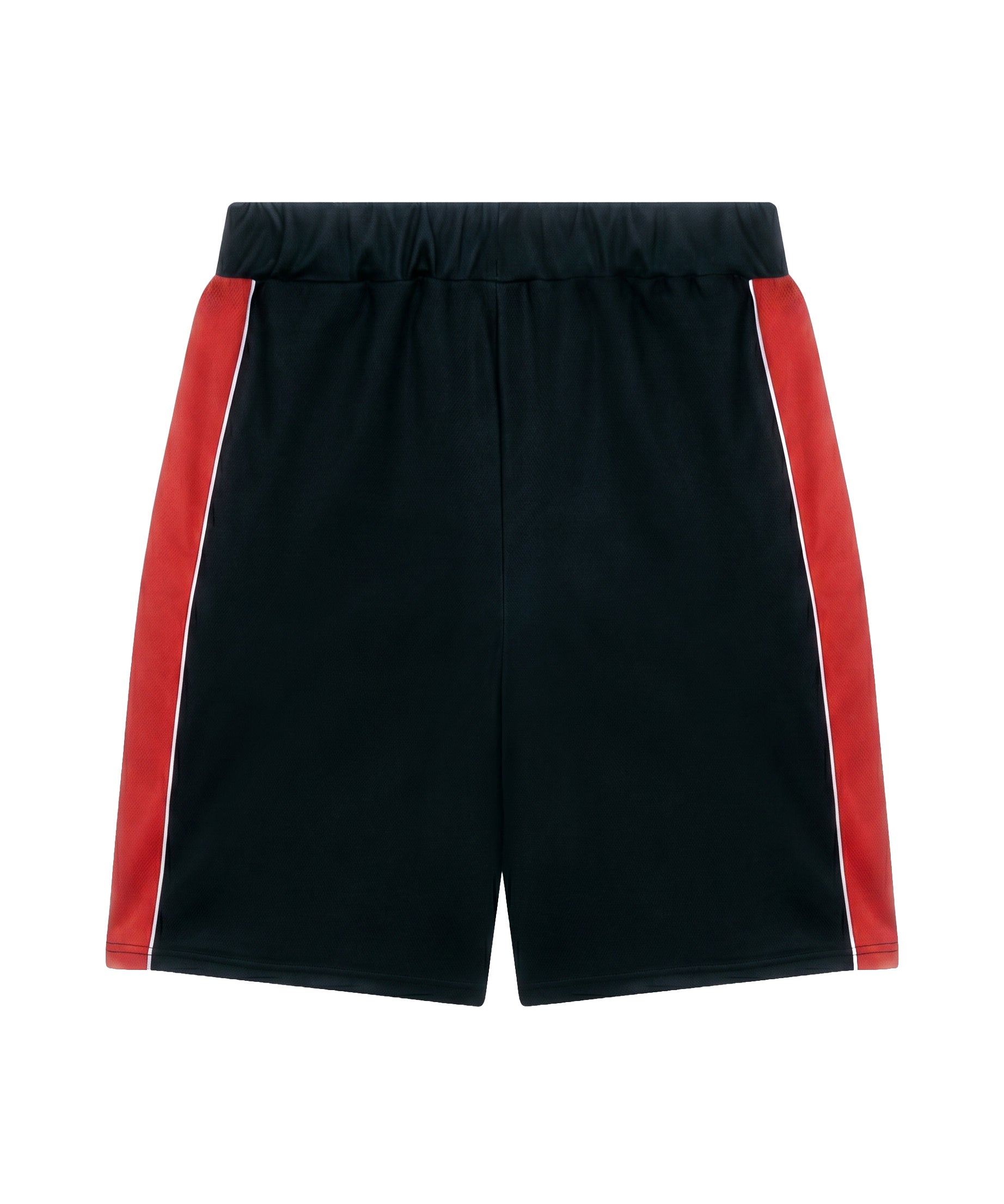 Gcds Kids Bermuda Nero e Rosso con Logo per Bambini