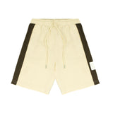 Yes London Kids Bermuda Panna/Verde Militare con Laccio per Bambini