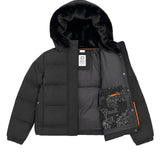 Suns Kids Parka Trapuntata Nera per Bambini