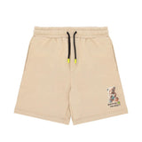 Barrow Kids Short Sabbia con Logo Teddy Unisex