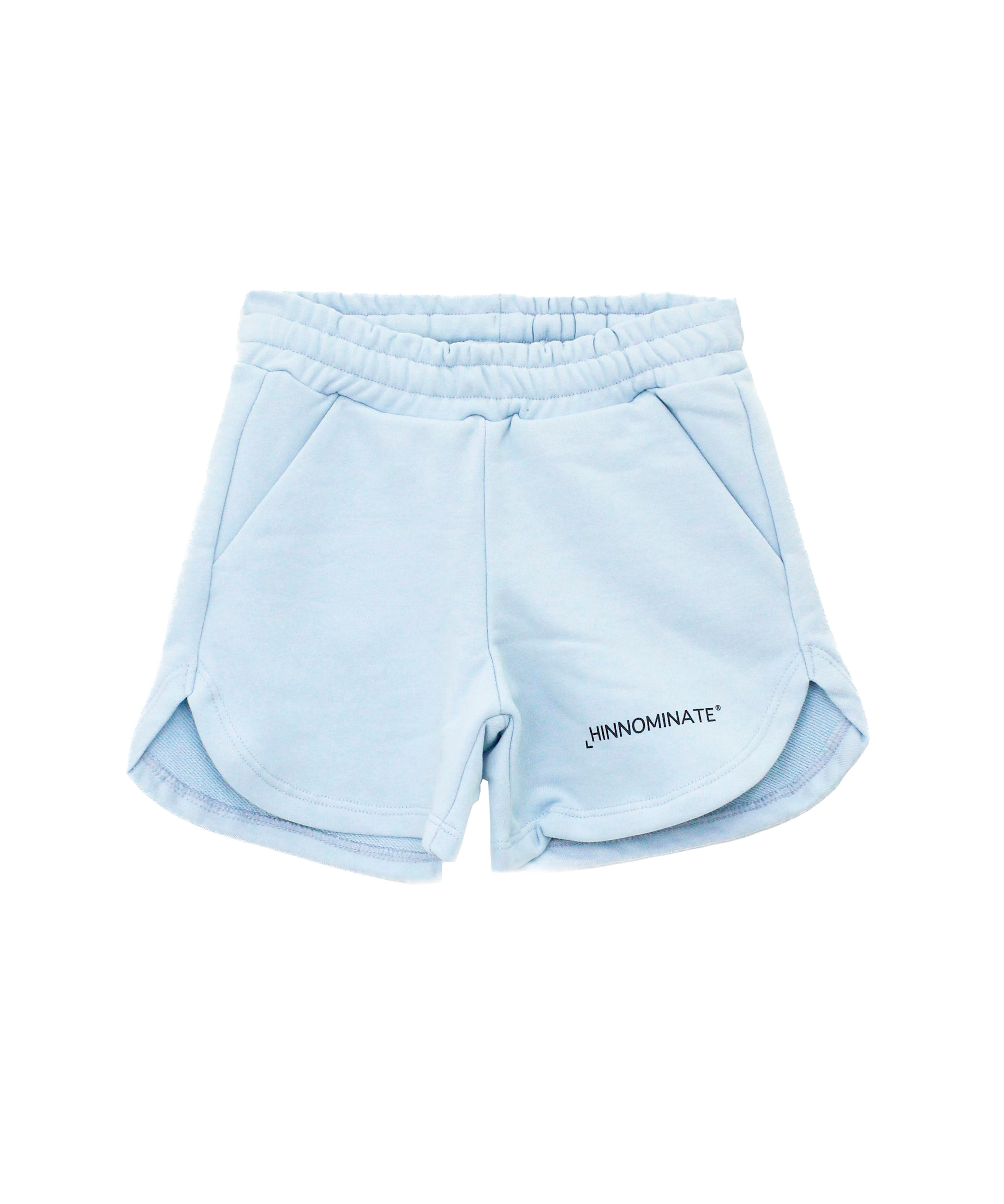 Hinnominate Kids Short Celeste con Logo per Bambine (fronte)