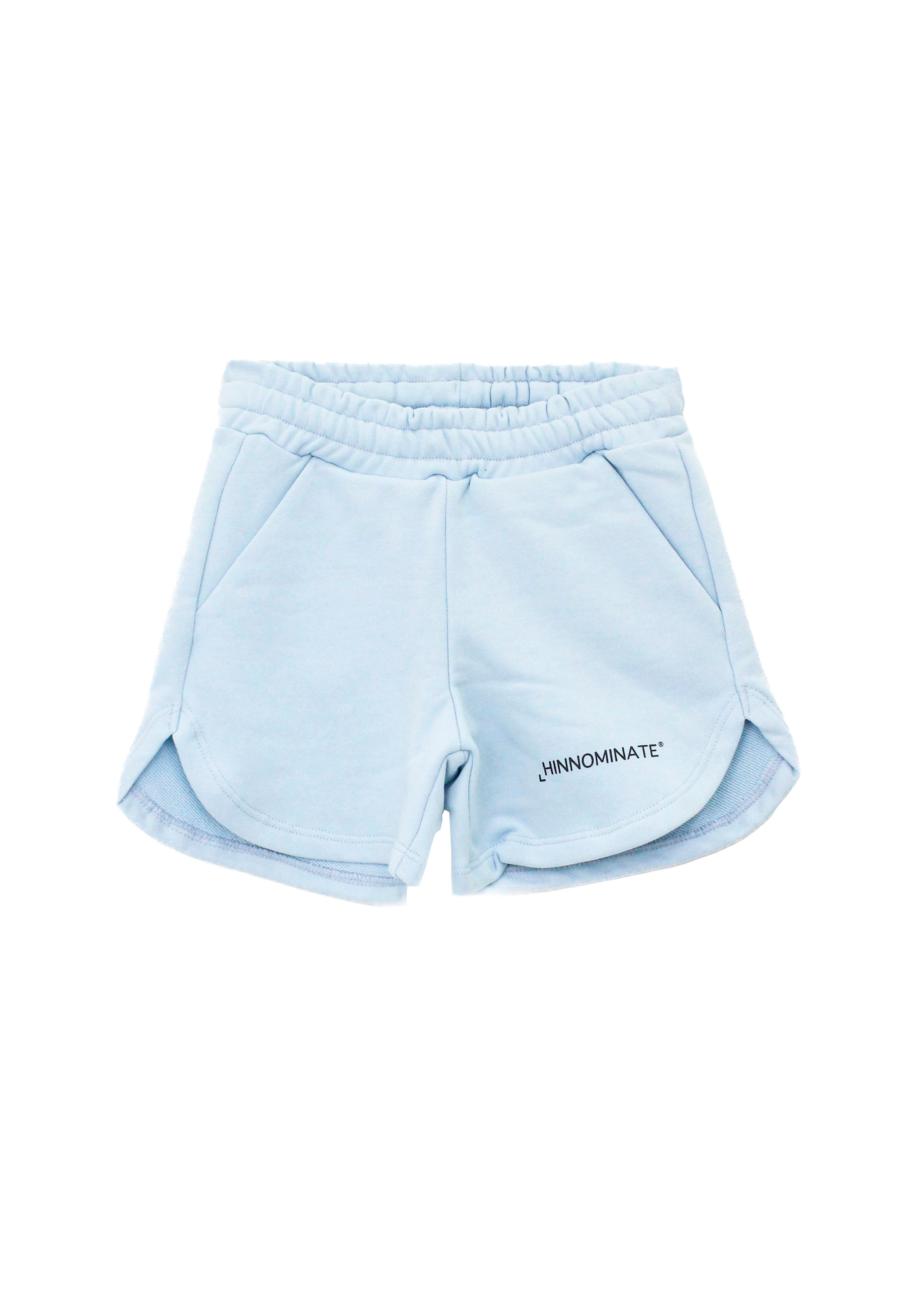 Hinnominate Kids Short Celeste con Logo per Bambine (fronte)