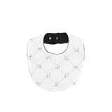 Elisabetta Franchi La Mia Bambina Bavetta Avorio/Nero per Neonate