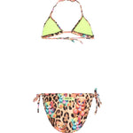 Barrow Kids Costume Bikini Fantasia Leopardato Multicolor per Bambine