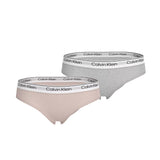 Calvin Klein Kids Slip Rosa/Grigo per Bambine