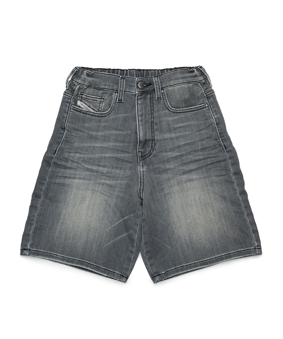 Diesel Kids Bermuda in Denim Scuro per Bambini