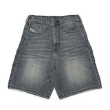 Diesel Kids Bermuda in Denim Scuro per Bambini