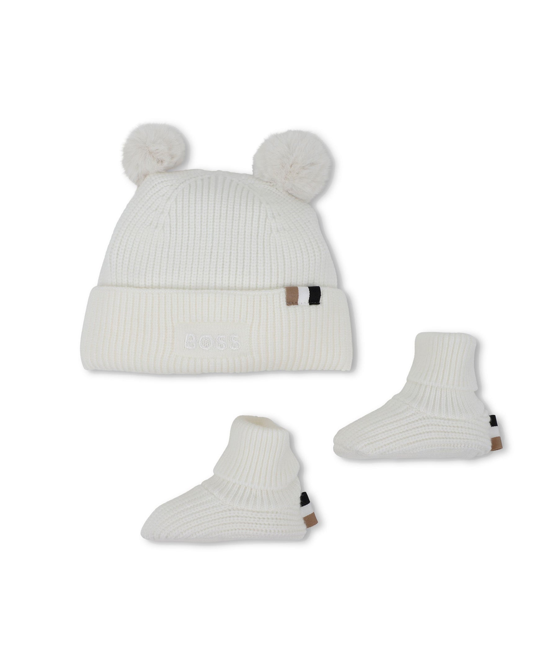 Boss Kids Cappello + scarpette per Neonati