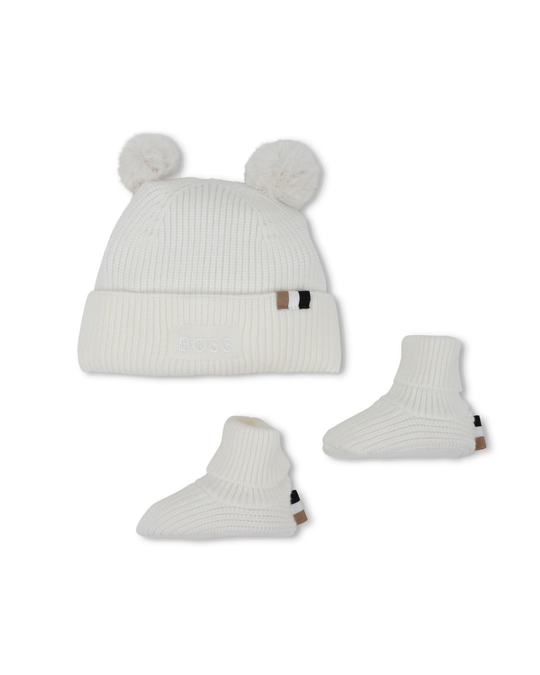 Boss Kids Cappello + scarpette per Neonati