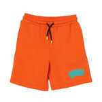 Barrow Kids Short Arancione con Logo per Bambine