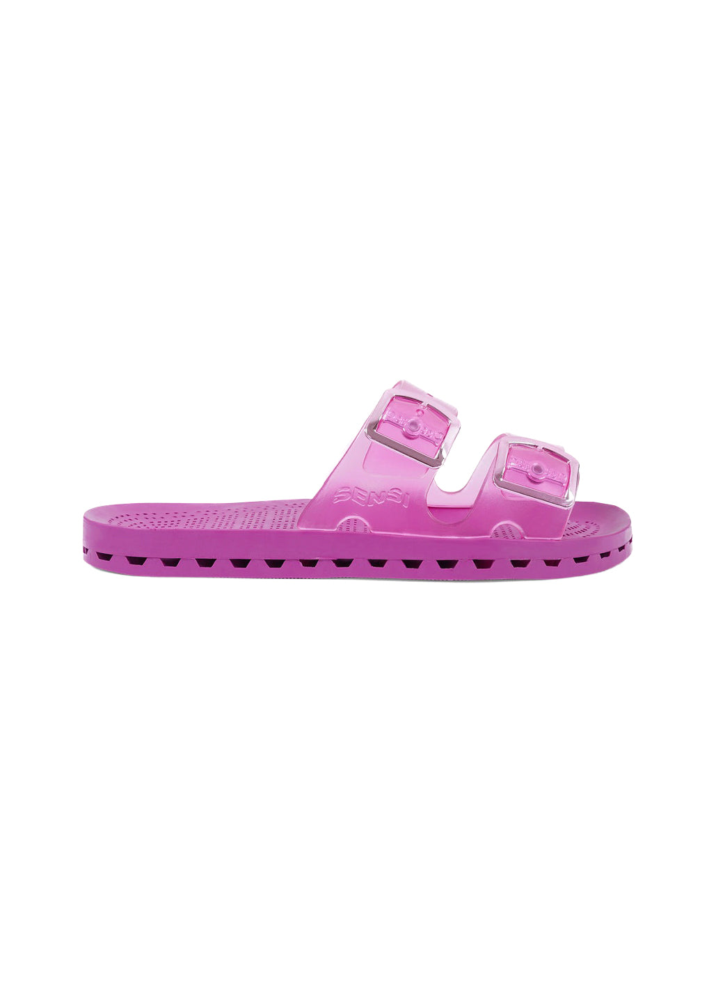 Sensi Kids Jelly Sandalo Magenta Doppia Fascia per Bambine (lato)